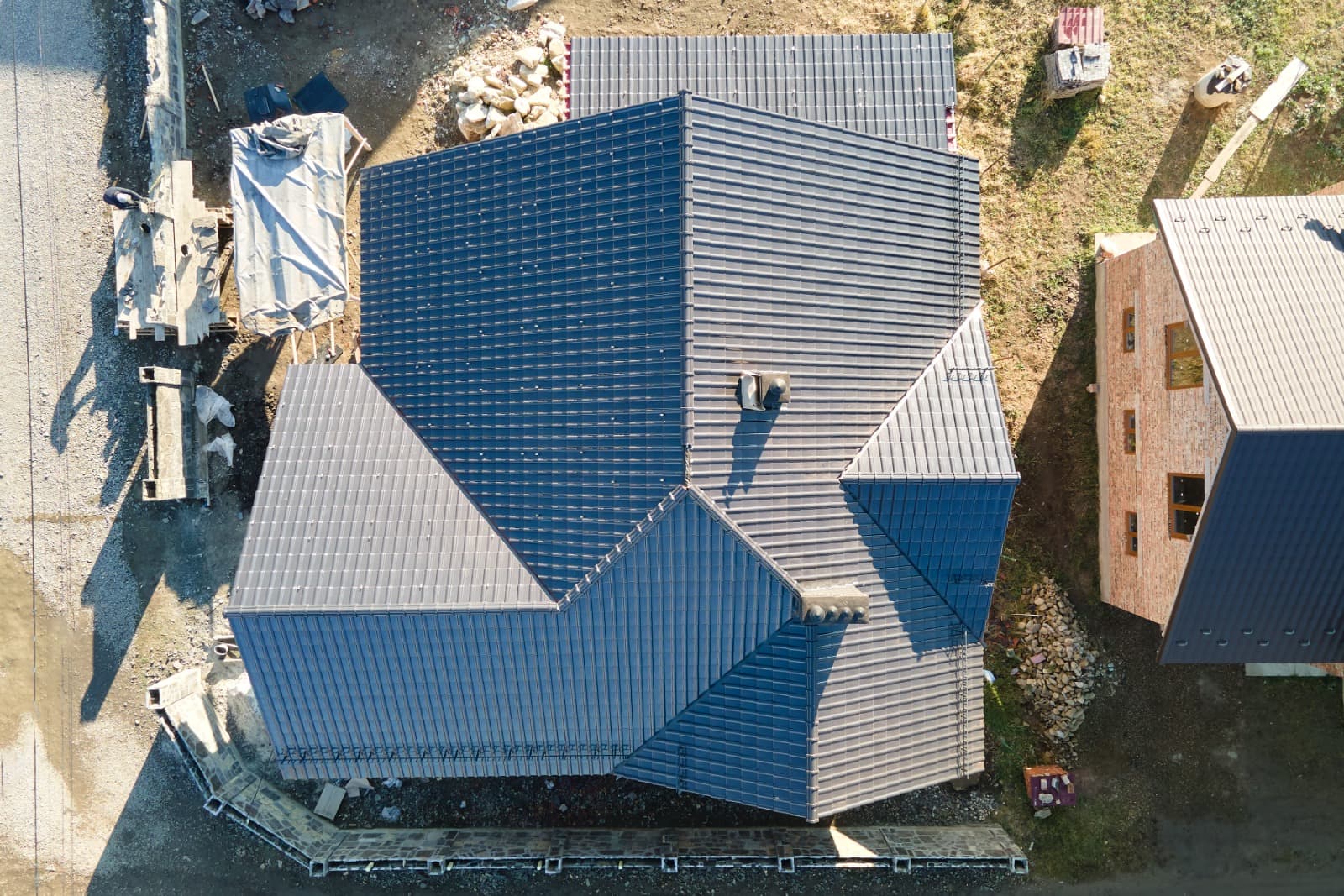 Pitched roof installation
